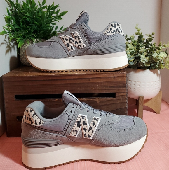 New Balance 574 Platform Women's Sz/ WL574ZDB - Picture 7 of 12